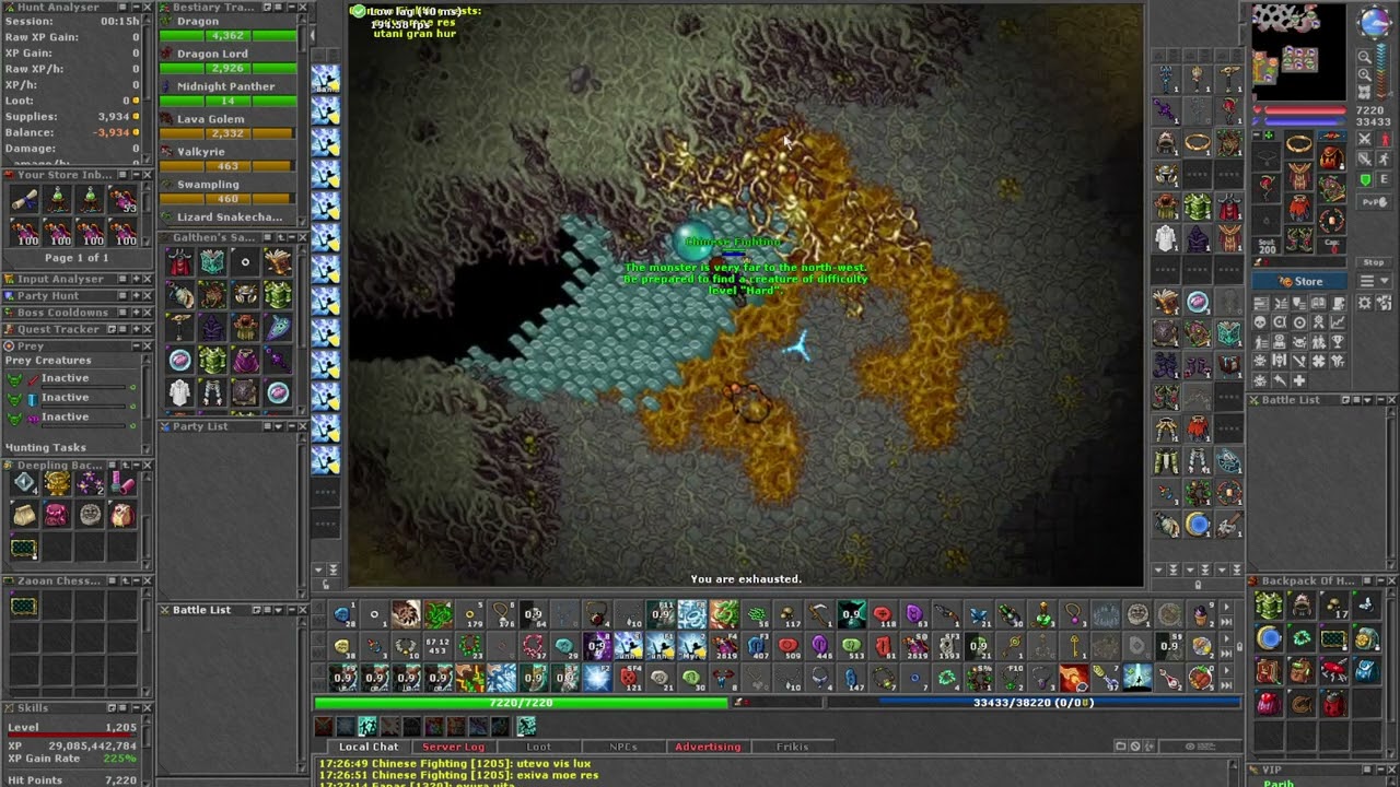 Tibia ED Lobera Rotten blood FULL QUEST !! (Bakragore)