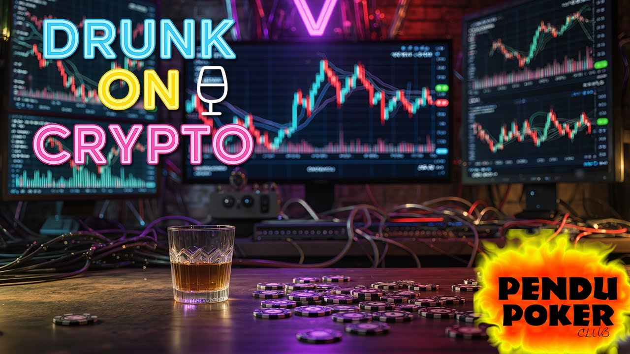 Drunk on Crypto Live | Read the Disclaimer | Drinks, Crypto & Pendu Poker