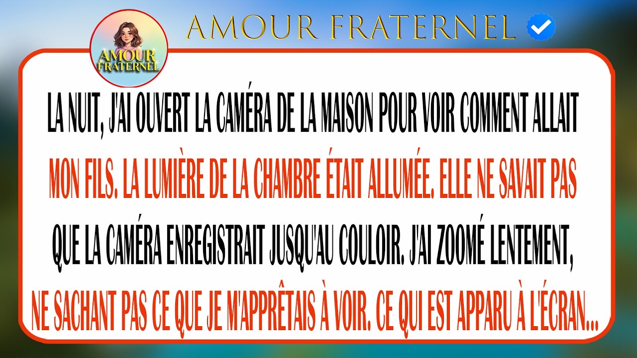 Ma Femme Ignorait Les Caméras Du Couloir. J’ai Ouvert Un Enregistrement Par Accident…