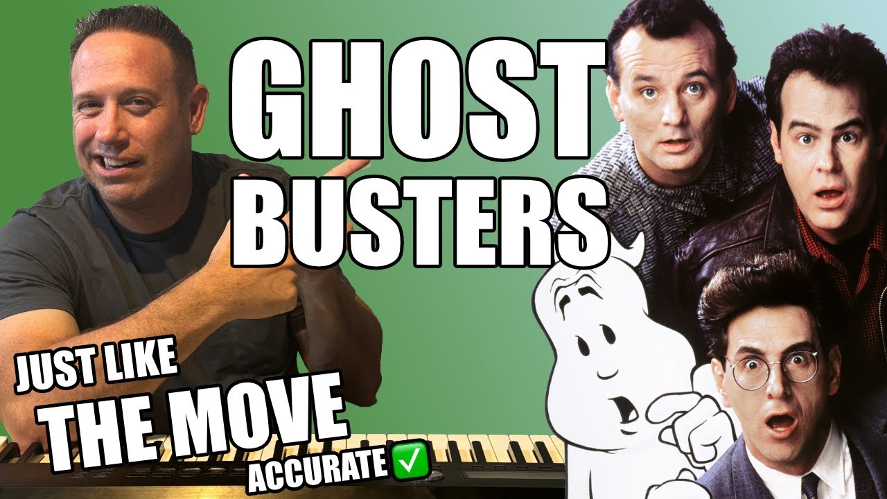 Ghostbusters! Piano Lesson Tutorial - Without Reading Music