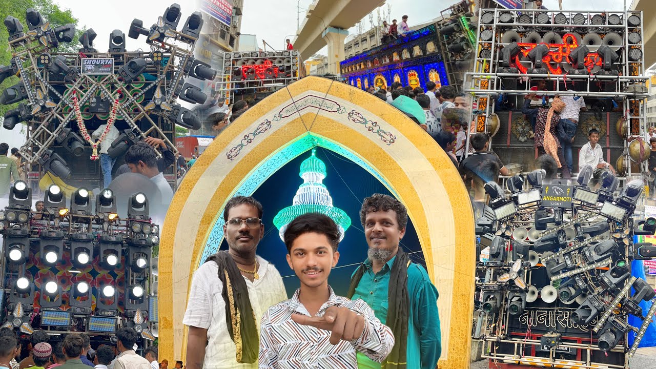 #Vlog-175 • Tajbagh Sandal 2025 • Agrasen Chowk - Tajbagh Full Mahol • Kunal Creations Vlogs