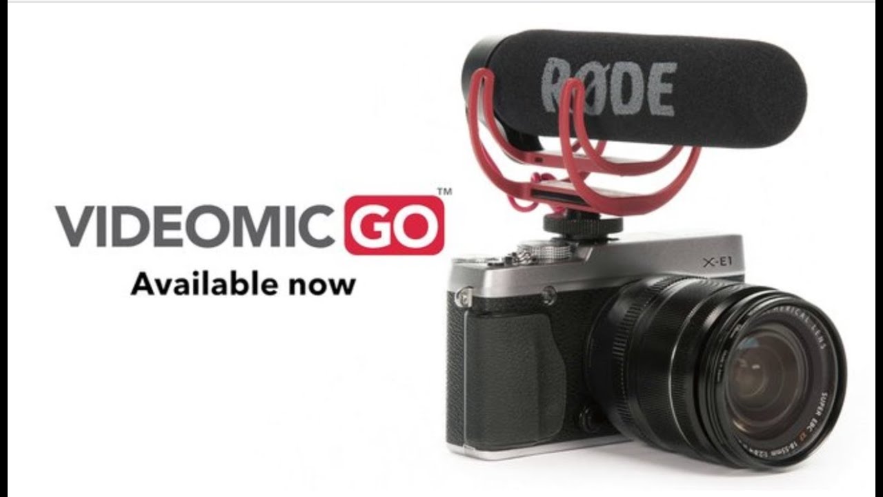Introducing the VideoMic GO - Clear, directional audio on the GO!