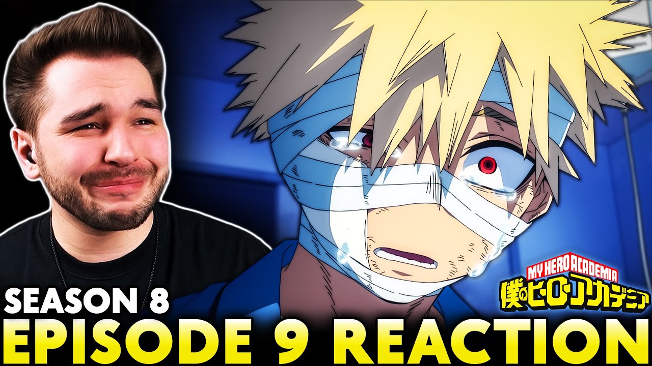 BAKUGO CRYING BROKE ME!!😭| My Hero Academia Season 8 Episode 9 REACTION