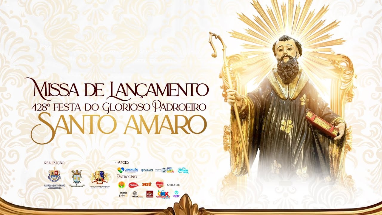 428° Festa do Glorioso Santo Amaro I 5ª Noite do Novenario I Sabádo I 10/01/2026