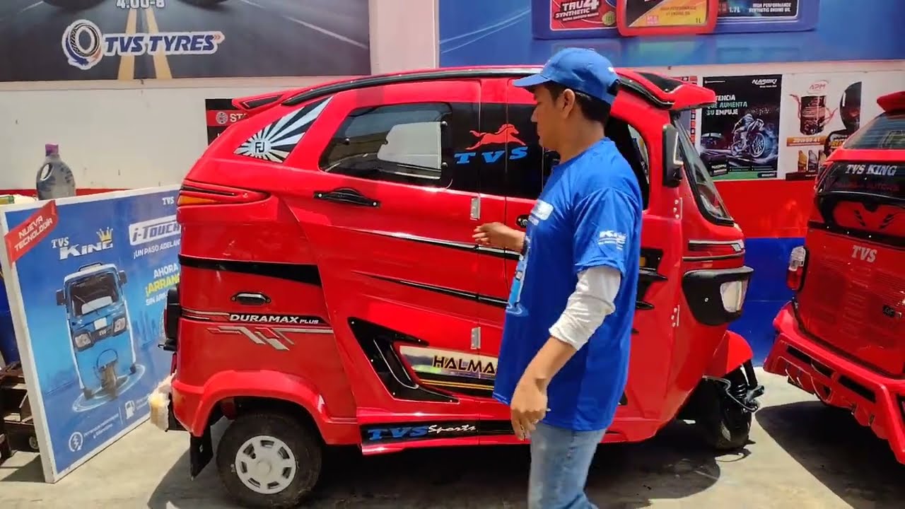 NEW TVS DURAMAX PLUS 2023 MOTOTAXI Fully Equipped