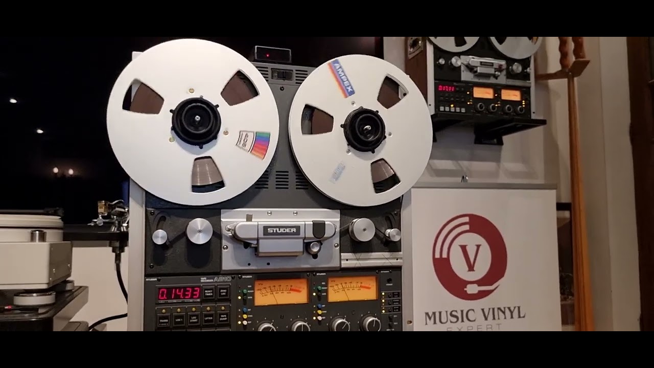 Studers A810 ! playing the King! Pure Analog to Analog transfer.