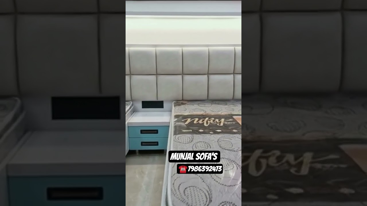 "Stylish bed back Setup for Every Home | MUNJAL SOFA'S"