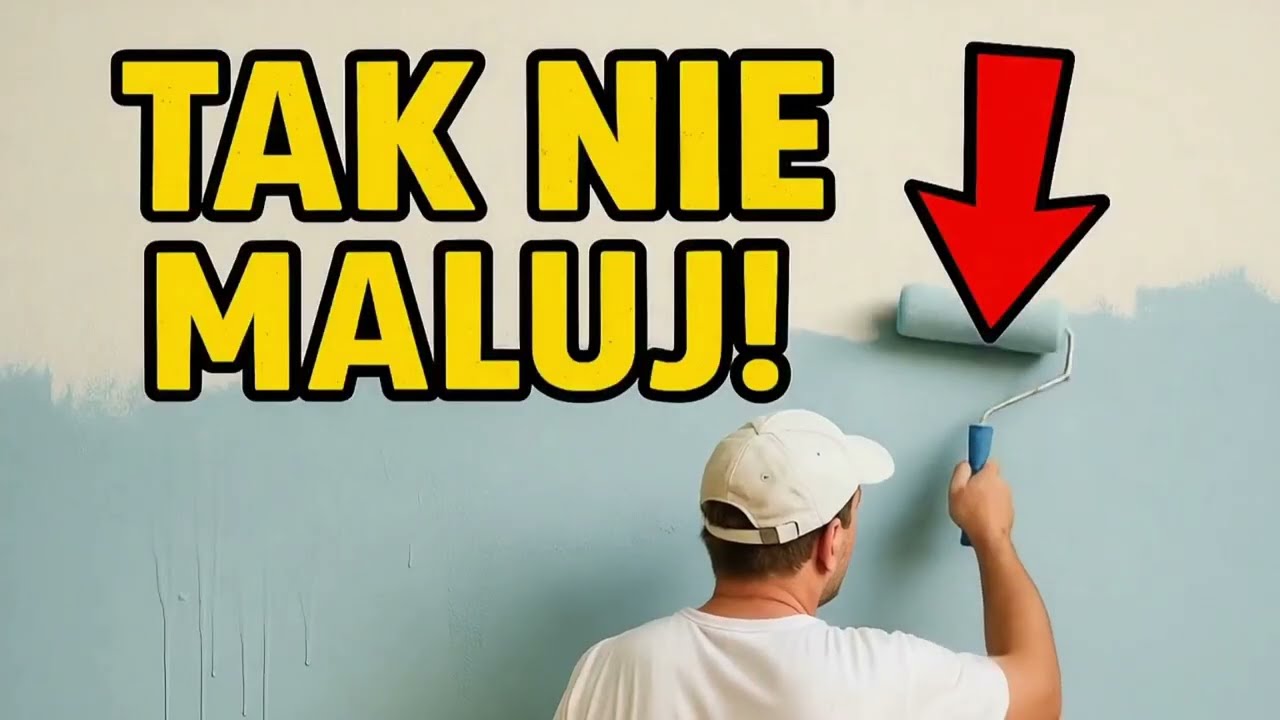 7 błędów przy malowaniu ścian, które od razu widać 🎨😅 (i już zawsze będą cię drażnić)