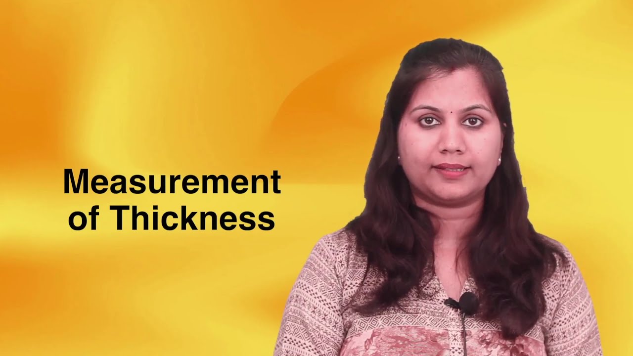 Measurement of Thickness - Miscellaneous Transducers - Electronic Instruments and Measurements