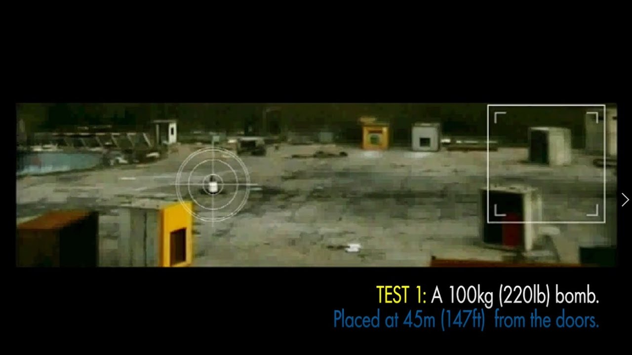 Bomb Blast Resistant Doors - Record PROTECT EXV25