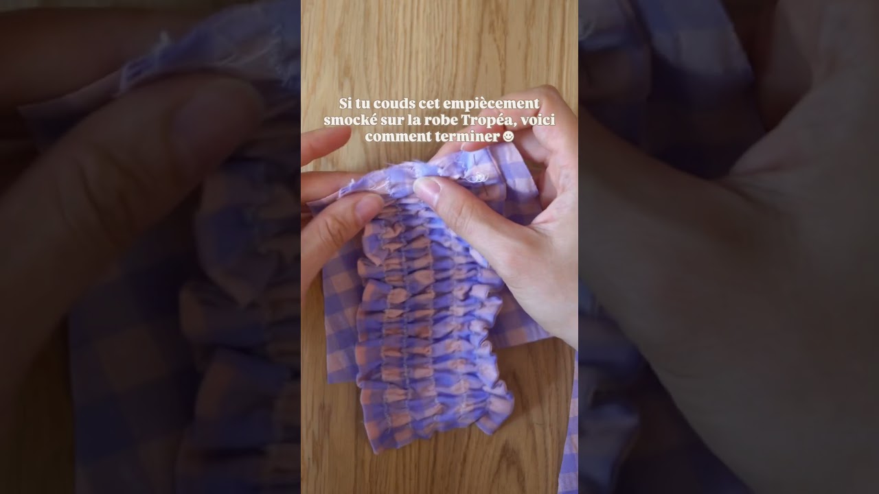 Pas de fil élastique dans la canette pour les smocks 🙏🏻🙏🏻🙏🏻 