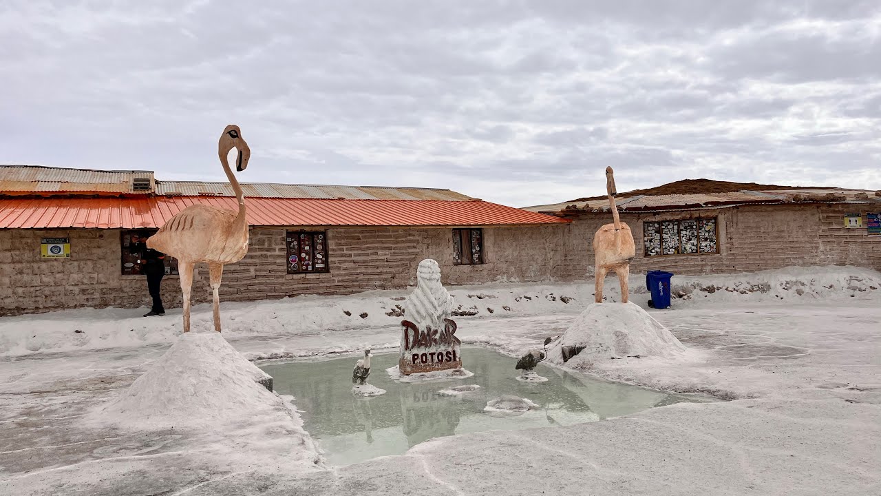 Salt Hotel, Salar de Uyuni. Hotel De Sal, Playa Blanca. Uyuni, Bolivia