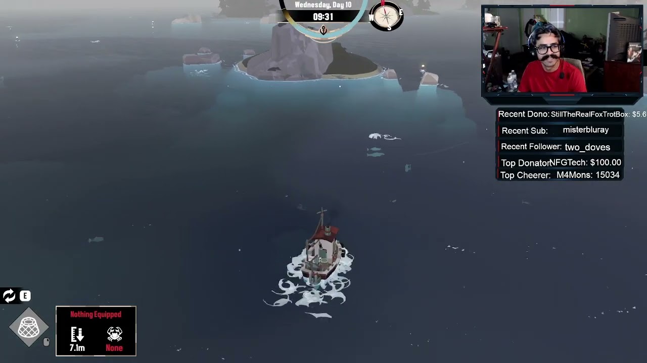 Dredge fishes for fox