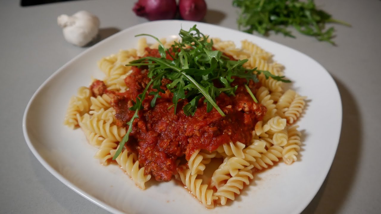 Tofu-Hack: veganes Hackfleisch selber machen! (einfach & schnell)