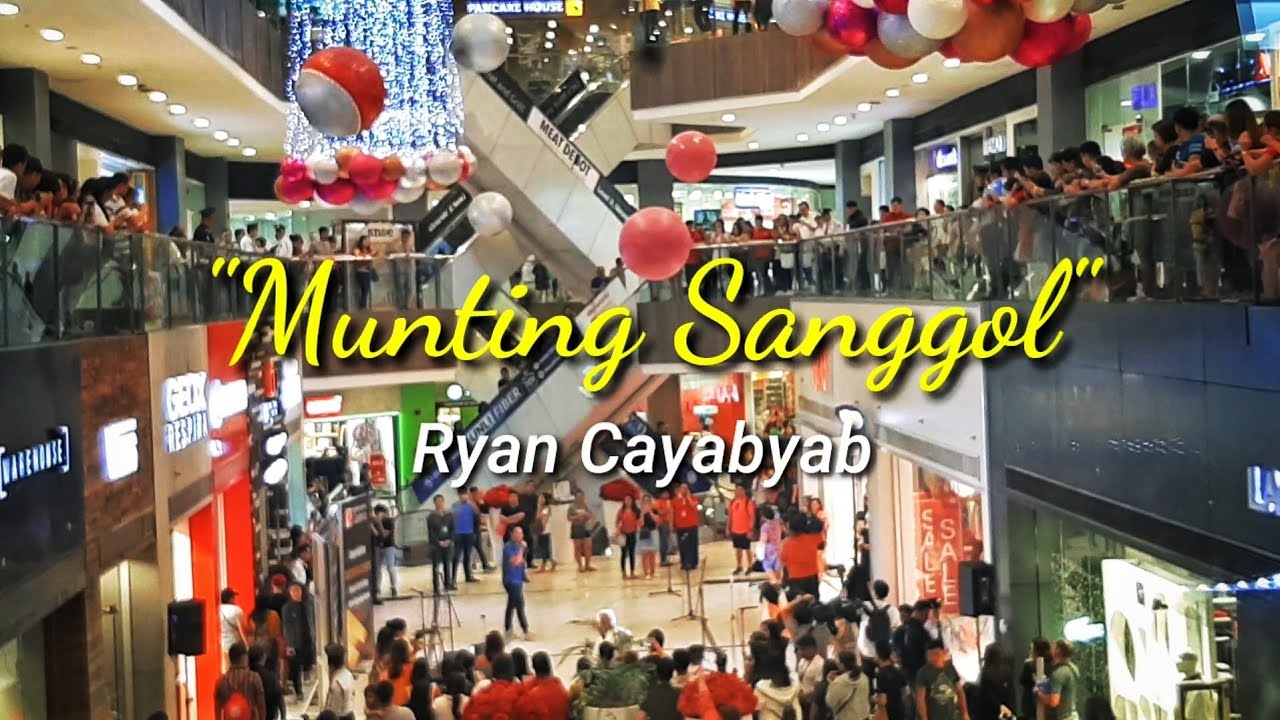 MUNTING SANGGOL | SURPRISE MALL PERFORMANCE FOR MR. C! 😍