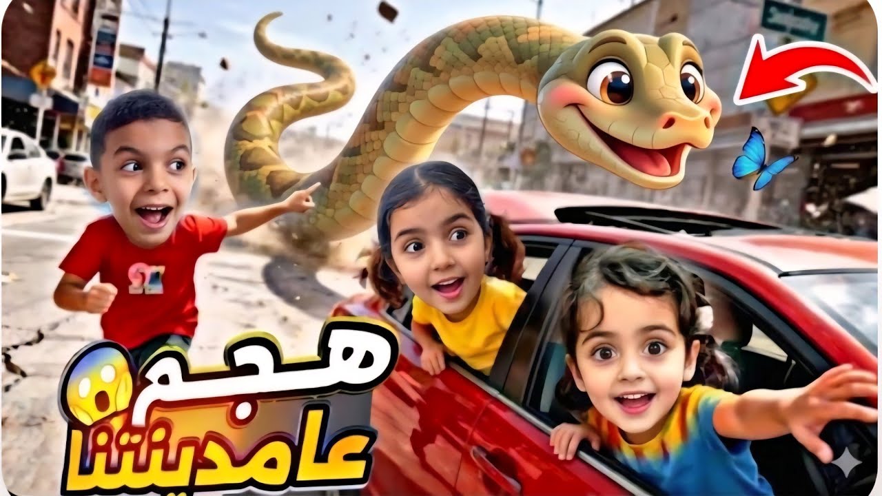 ثعبان 🐍 كبير هجم على زينب 😱وصارت تبكي 😭 زينب اغما عليها!!😱