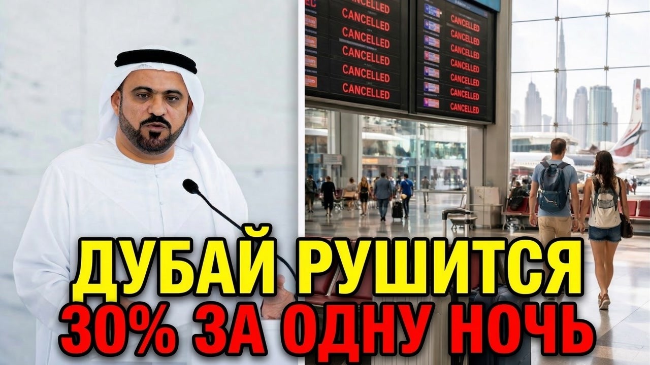 ПАНИКА В ДУБАЕ! Опустошённые Западные Туристы Бегут из Дубая: «Мы НИКОГДА не вернёмся!»