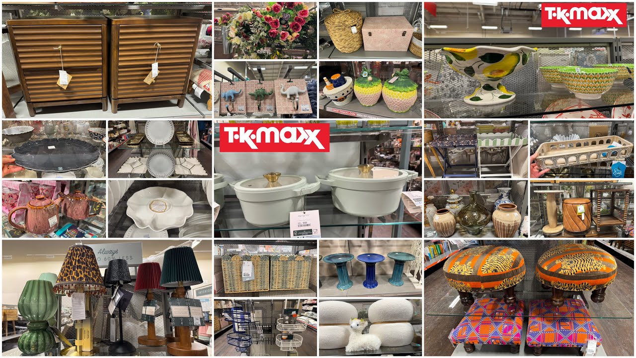 🔹TK MAXX🔹HUGE NEW COLLECTION OF HOMEDECOR, TABLEWARE, GARDENDECOR, KITCHEN & BATHROOM ITEMS, LAMPS 🔹