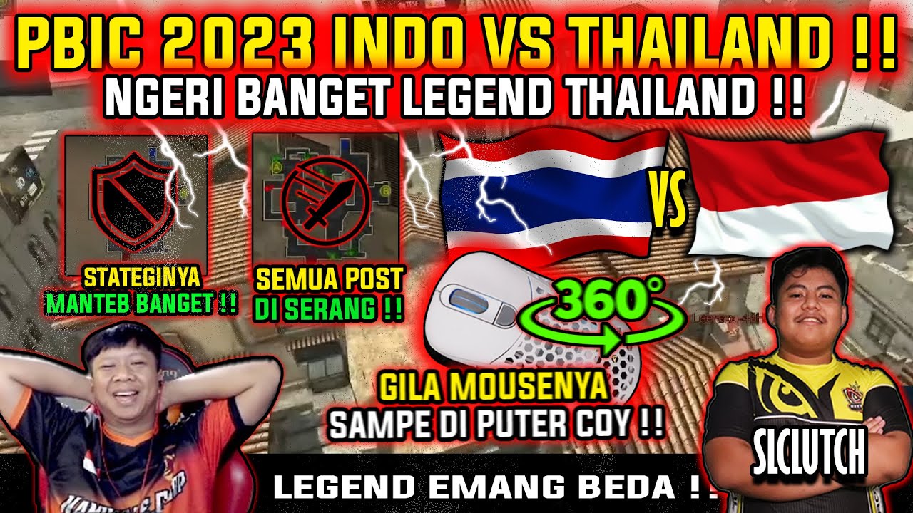 PBIC 2023 INDO VS THAILAND !! NGERI BANGET LEGEND THAILAND !! - POINT BLANK INDONESIA