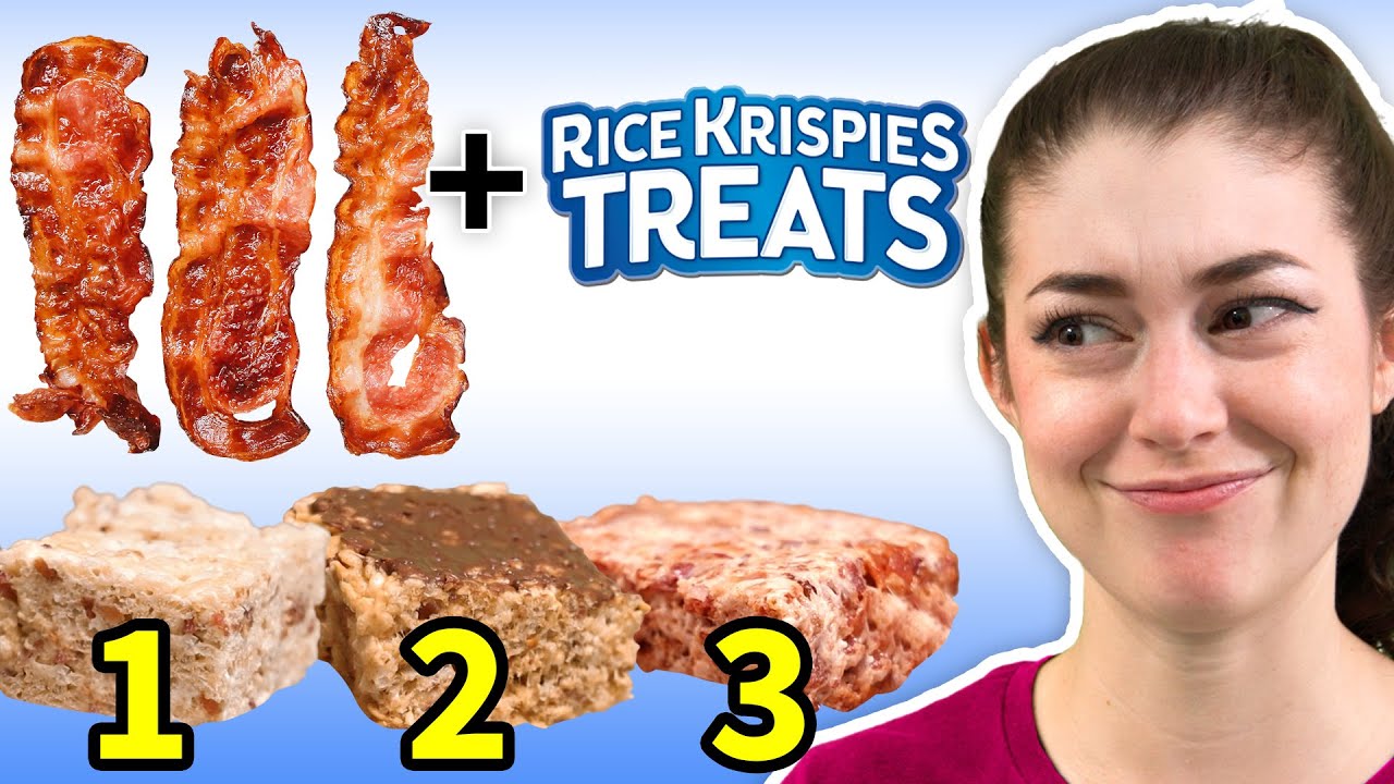 Making BACON Rice Krispie Treats | Will It Rice Krispie?