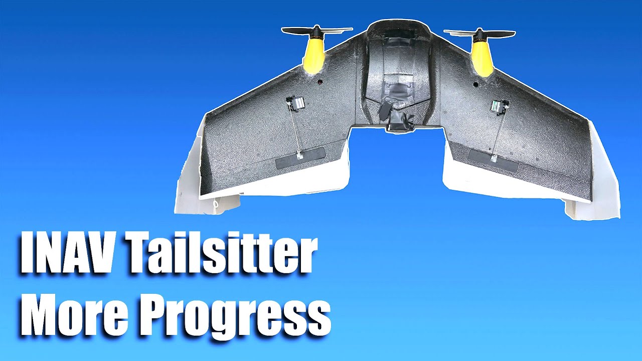 INAV Tailsitter - More Progress