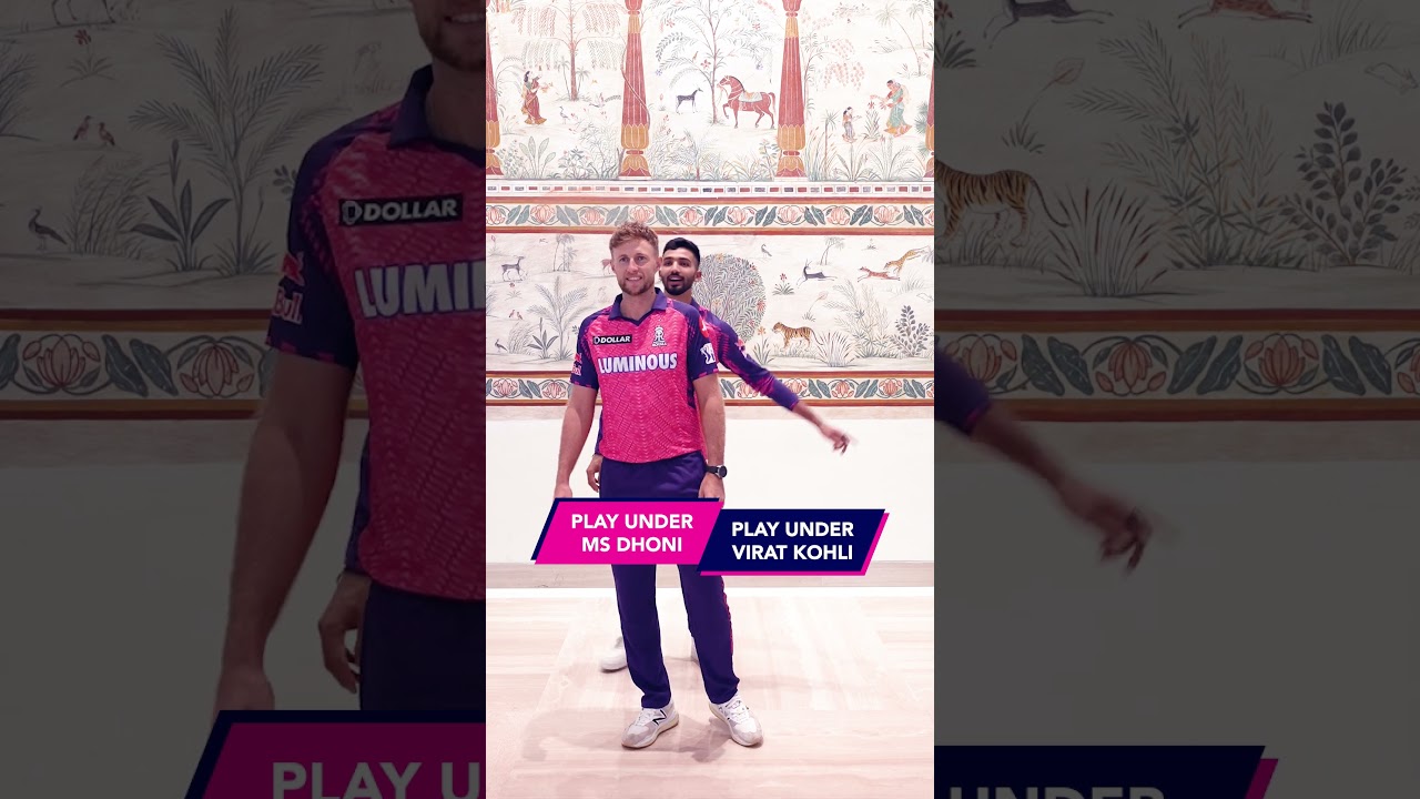 The Virat-Vs-Dhoni Derby | This or That Challenge ft.Root, DDP & Jurel | Rajasthan Royals #Shorts