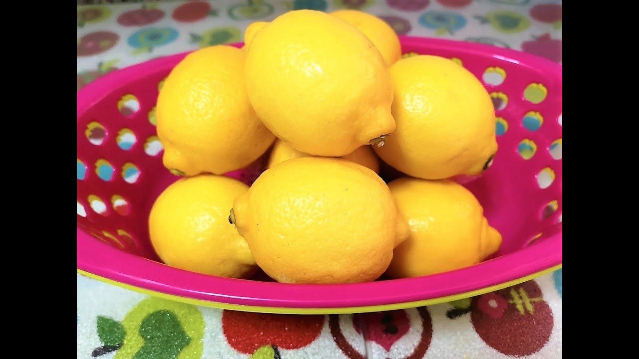 CÓMO CONSERVAR LIMONES FRESCOS MUCHO TIEMPO // BEATRIZ COCINA
