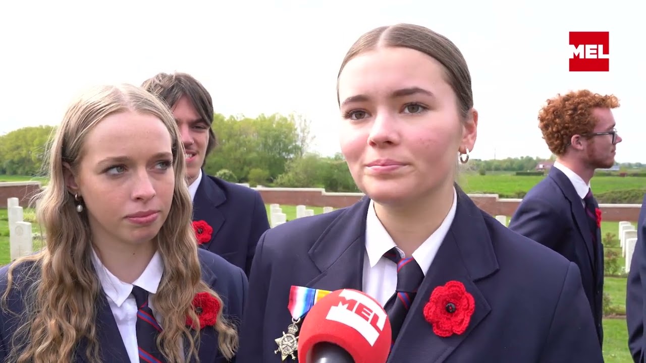 Comm&eacute;morations de l'Anzac Day au mus&eacute;e de la bataille de Fromelles