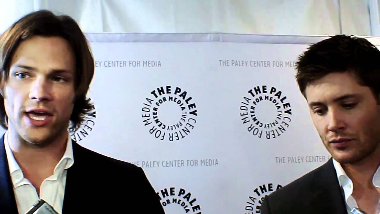 Jared Padalecki and Jensen Ackles at the Supernatural Paleyfest Press Event - 3-13-11