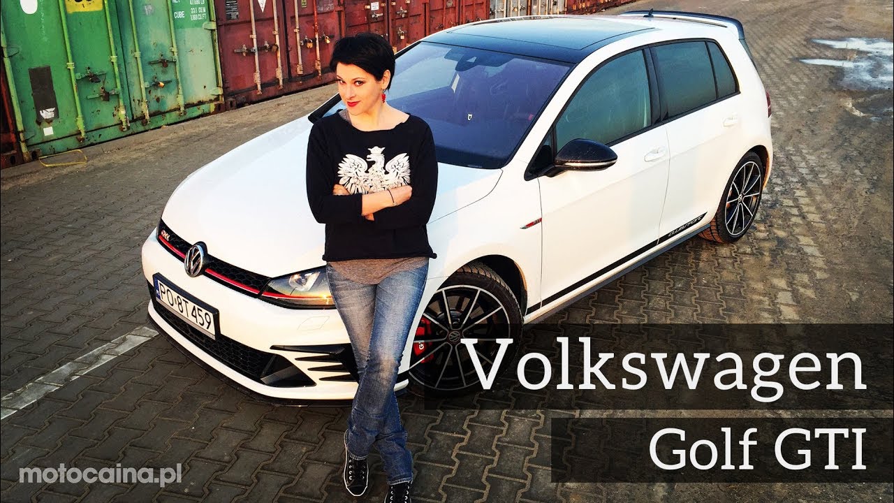 VW GTI CLUBSPORT - test PL & english subtitles - kasiafrendl.pl motocaina.pl