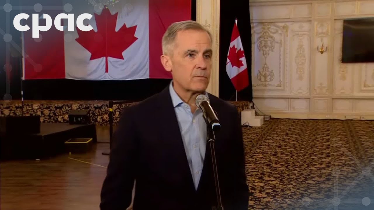 Liberal leadership candidate Mark Carney reacts to U.S. tariffs – March 4, 2025