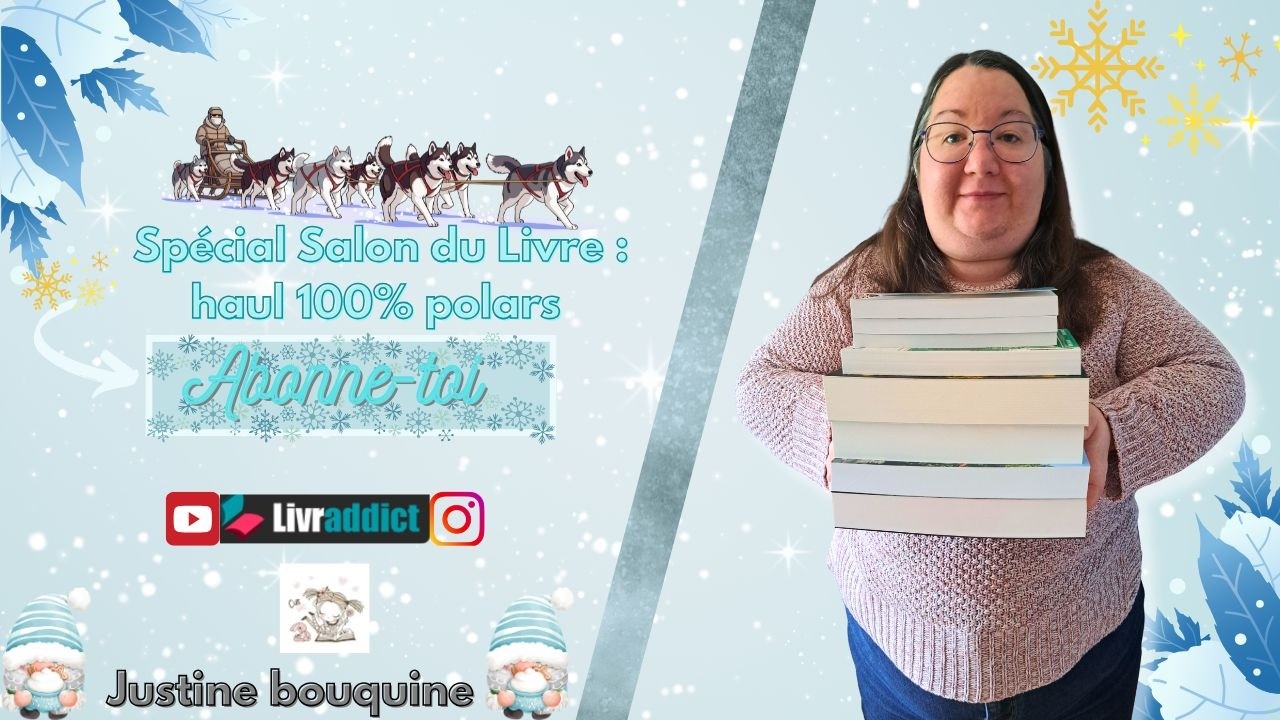 ❄ Spécial salon du livre : haul 100% polars