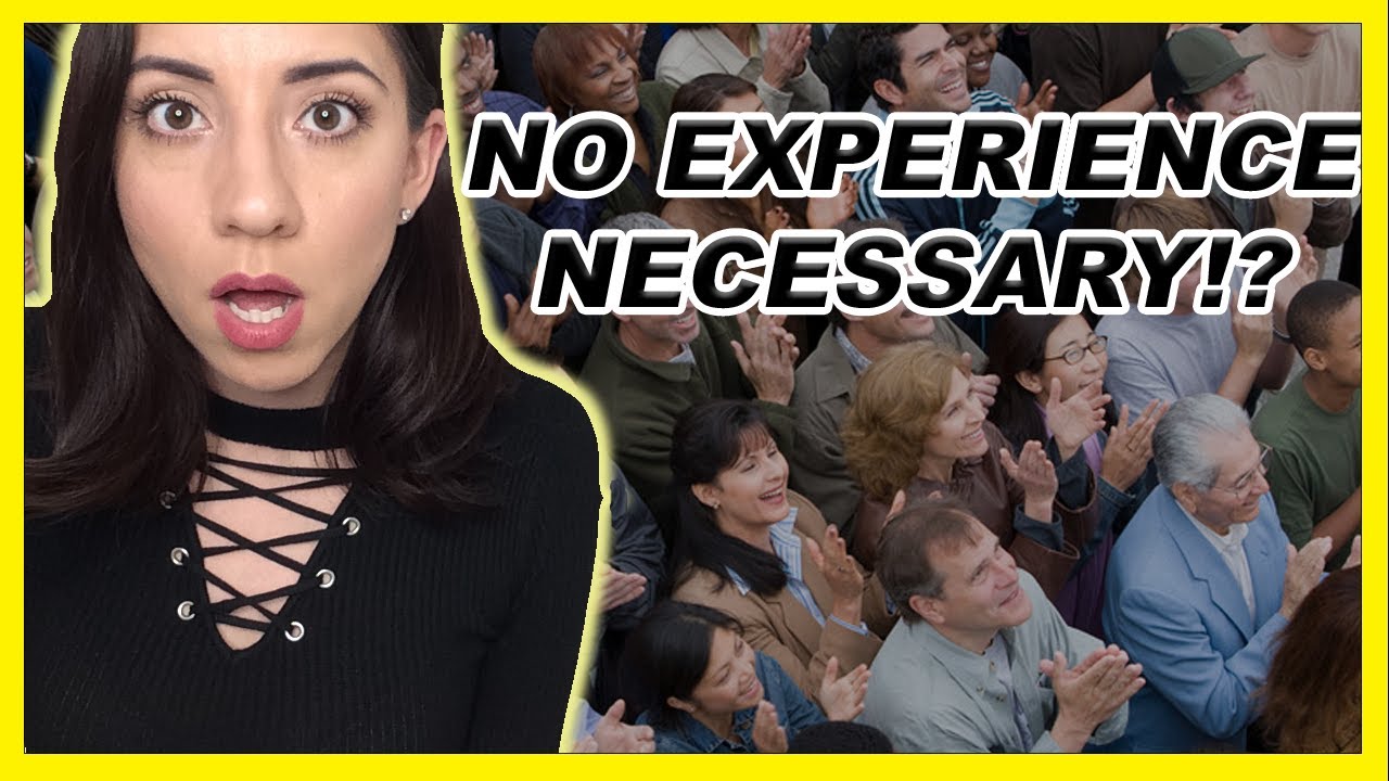 How to be an Extra on TV and Films