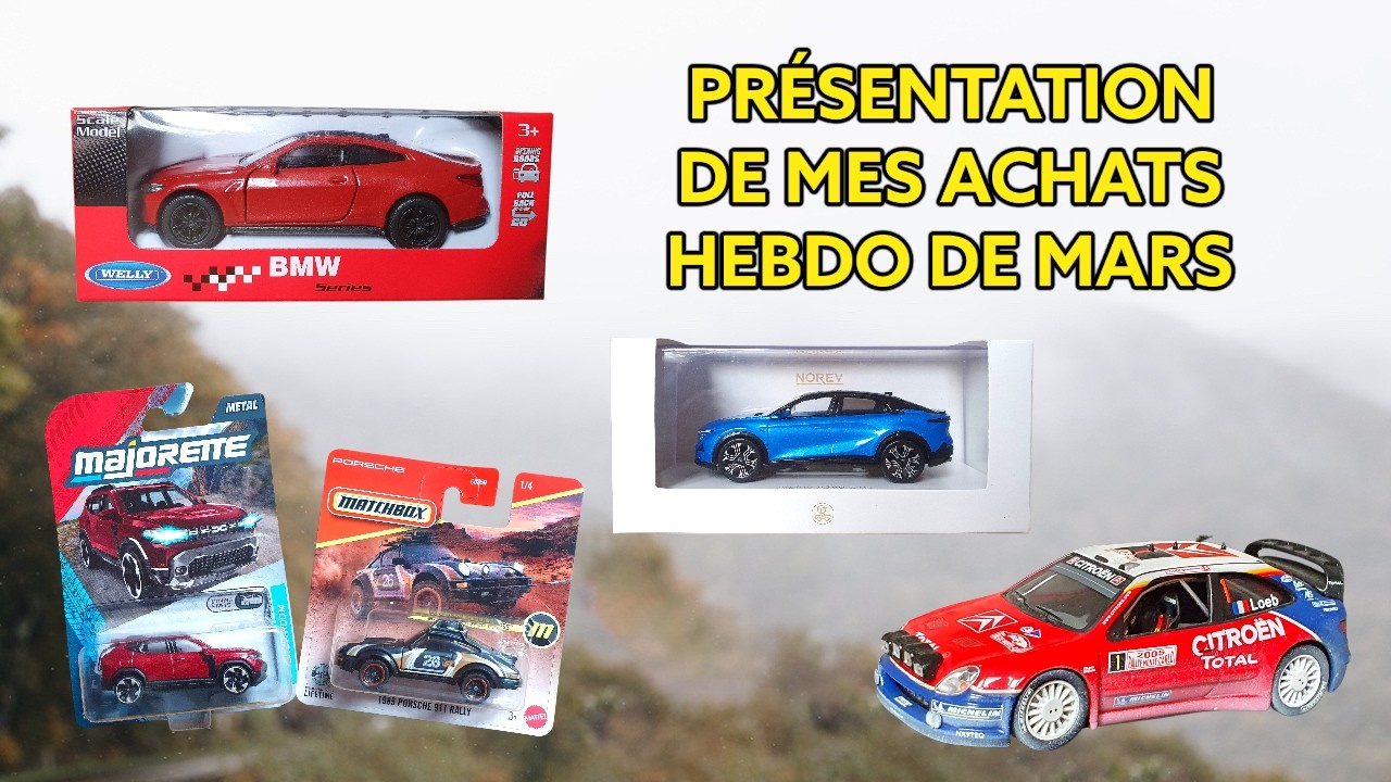 Présentation de mes achats hebdos de Mars 2026 - DES NOREV INCROYABLES !