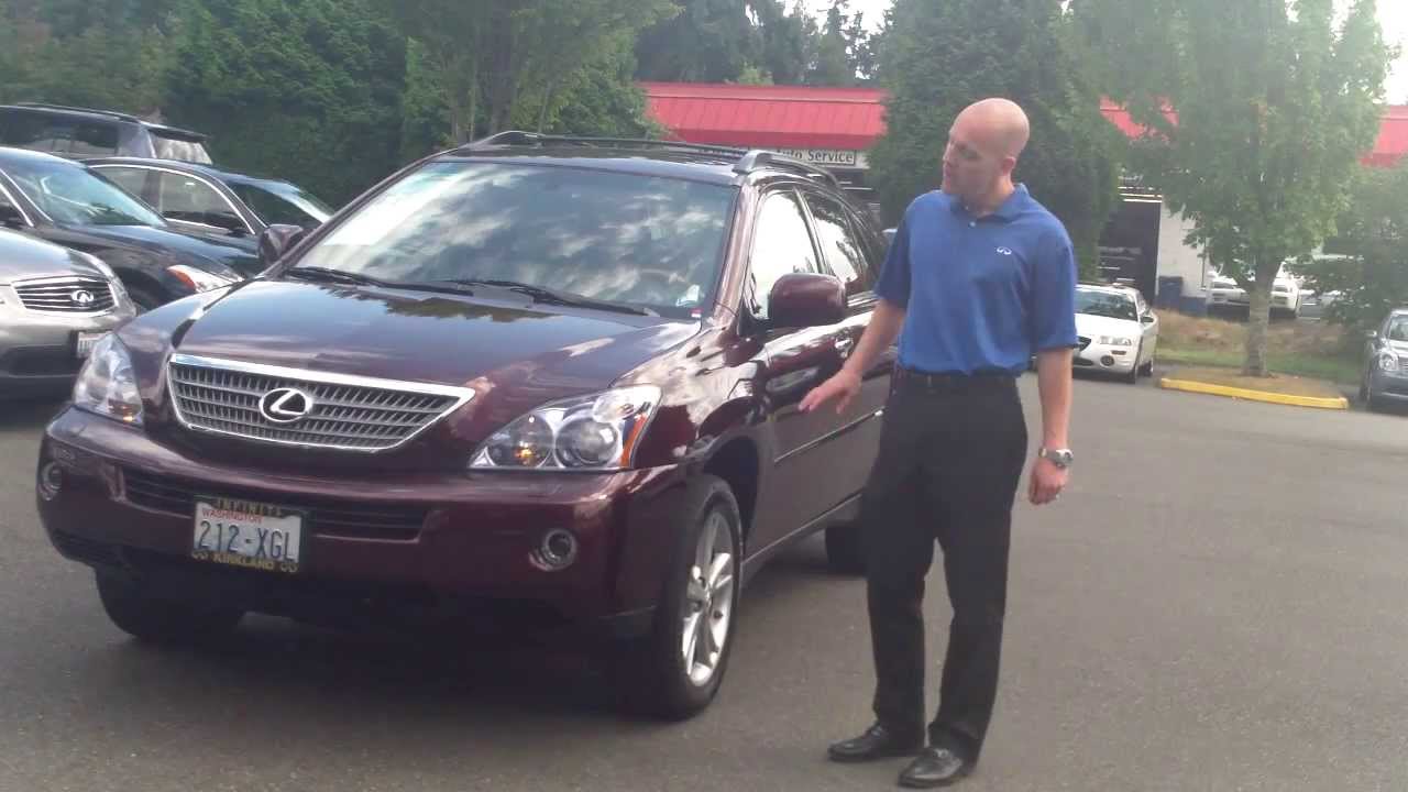 2008 Lexus RX400h: under $8000 these are a steal