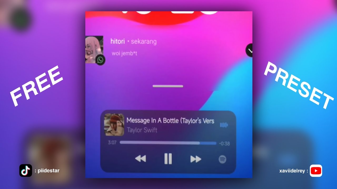 Message In A Bottle - PMV // Free Preset Alight Motion