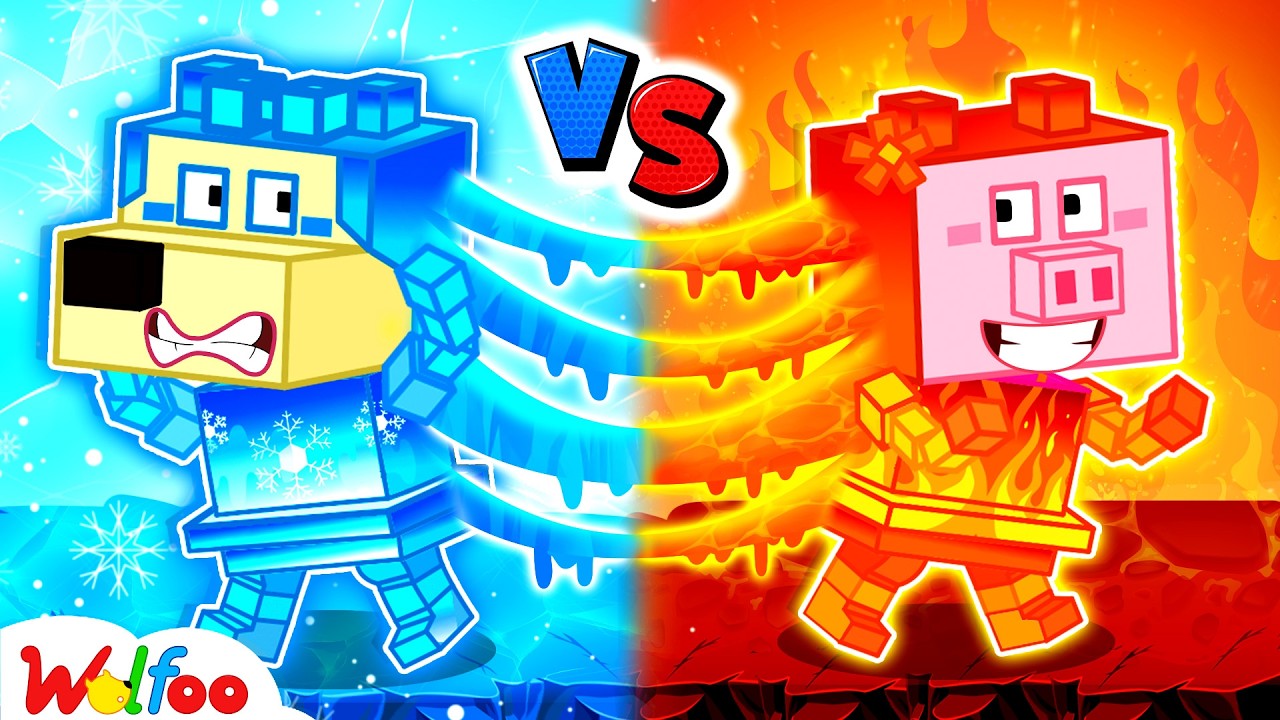 NEW: Magic Sticky Challenge, Can FIRE vs ICE be Friends?🔥❄️Wolfoo Friendship Story | Wolfoo Channel