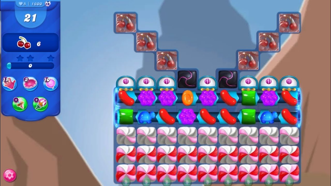 Candy Crush Saga Level 1600 (NO BOOSTERS)
