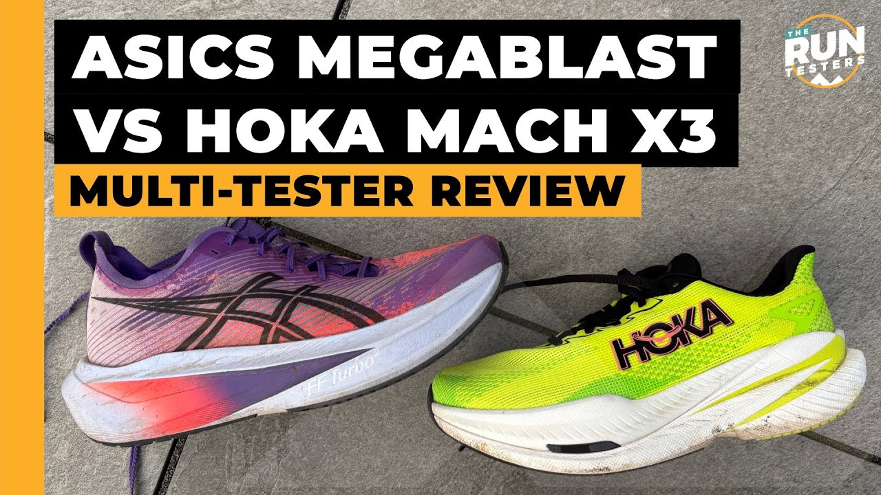 Asics Megablast vs Hoka Mach X3: Two runners pick between the versatile super-trainers