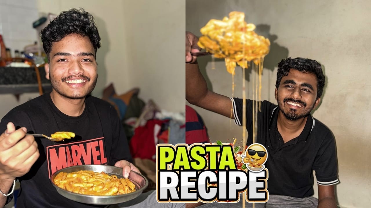 Pasta Recipe Made By Bachelors 🍝 