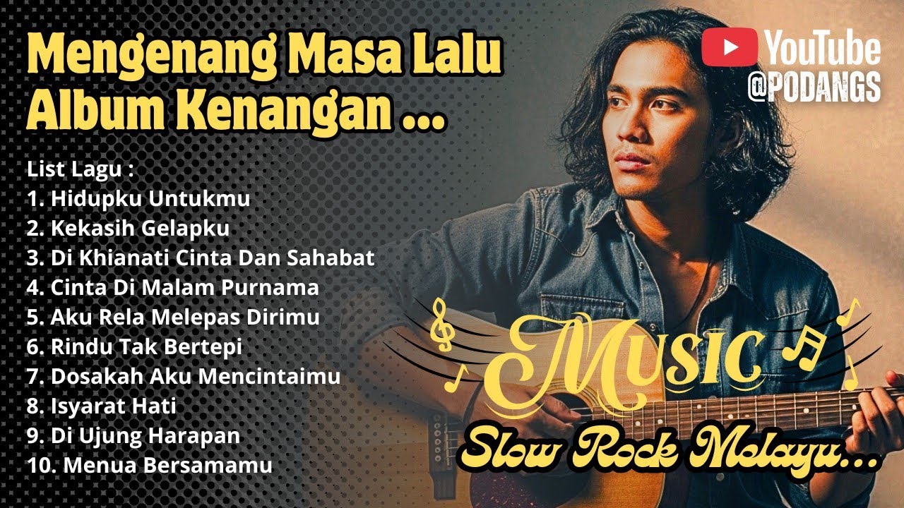 Lagu Melayu Indo Paling Menyayat Hati - Hidupku Untukmu, Kekasih Gelapku, Di Hianati Cinta 