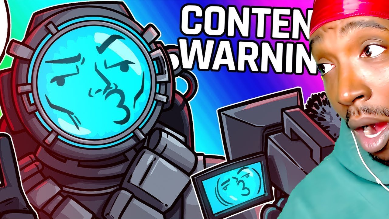 Reaction To Content Warning - IRL Streamer Invasion and HIGH QUALITY* Mic Torture!