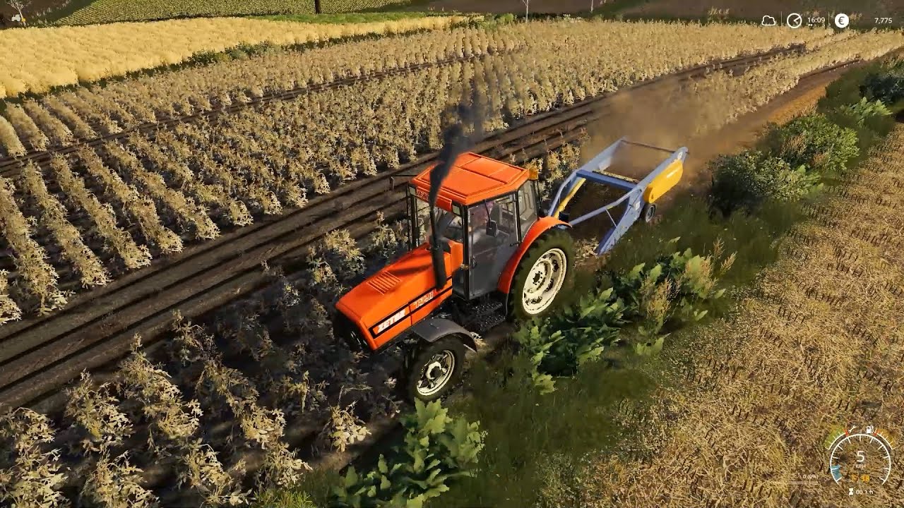FS19 Kolonia 1990 Timelapse #11 - Potato harvesting!