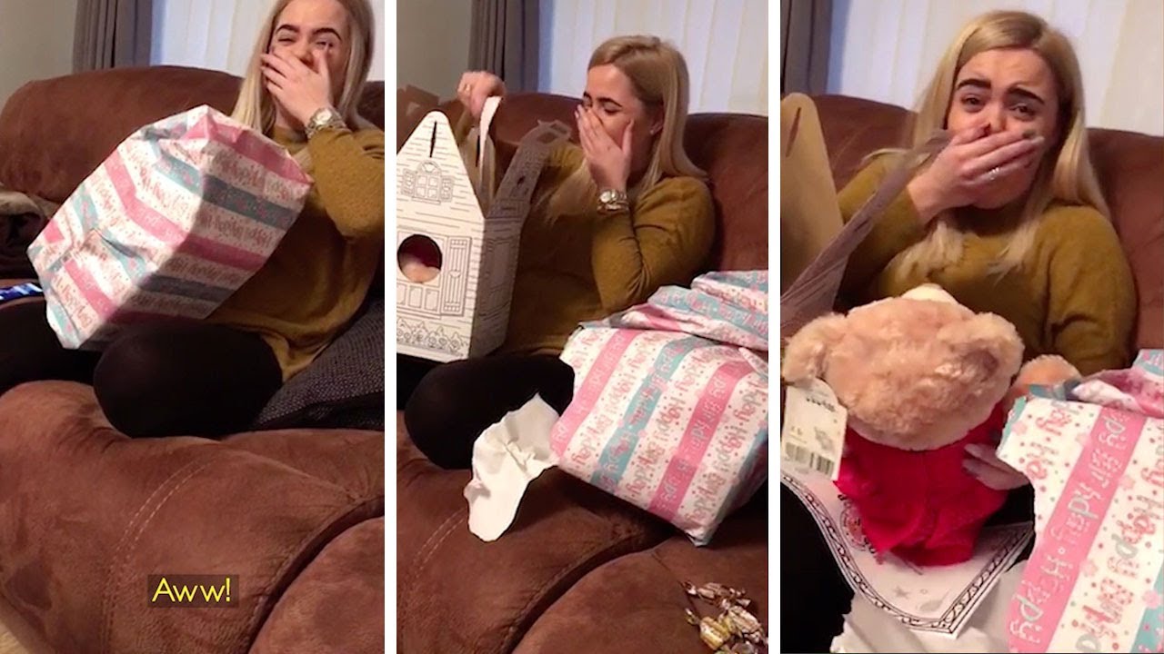 Woman Surprised With Talking Teddy Bear With Late Nan's Voice