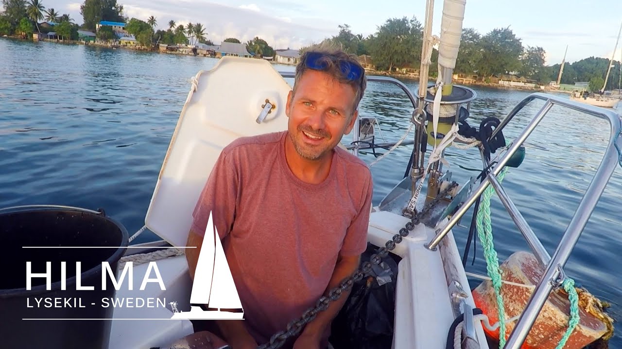 After we lost the rudder, we explain what happened and answer questions.  Ep. 46 Hilma Sailing
