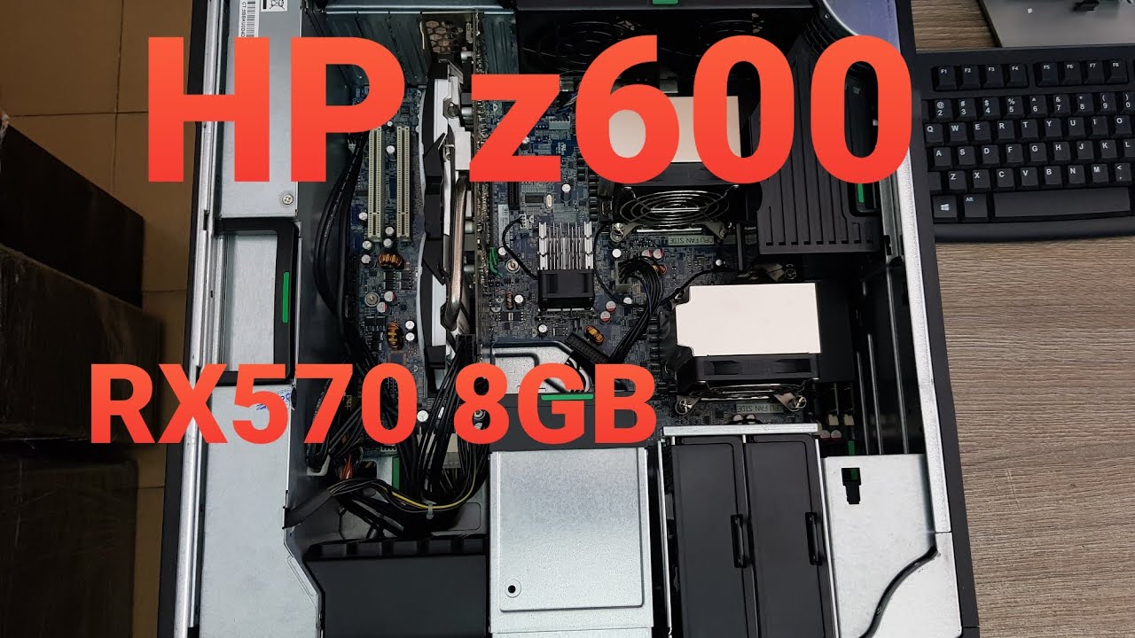Build workstation hp z600 l dual xeon x5675 rx570 8gb l hp z600