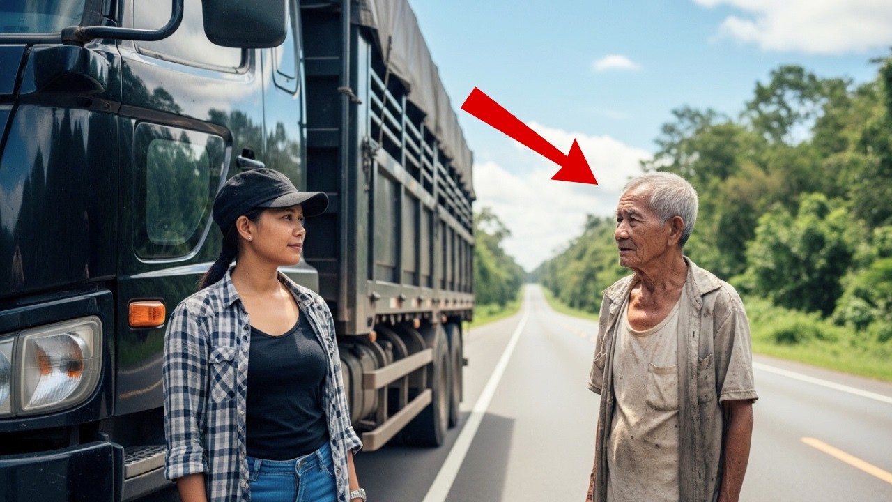 Babaeng Truck Driver Nagbigay ng Lift sa Matanda 😱 Hindi Niya Alam Siya ang May-ari! 😲