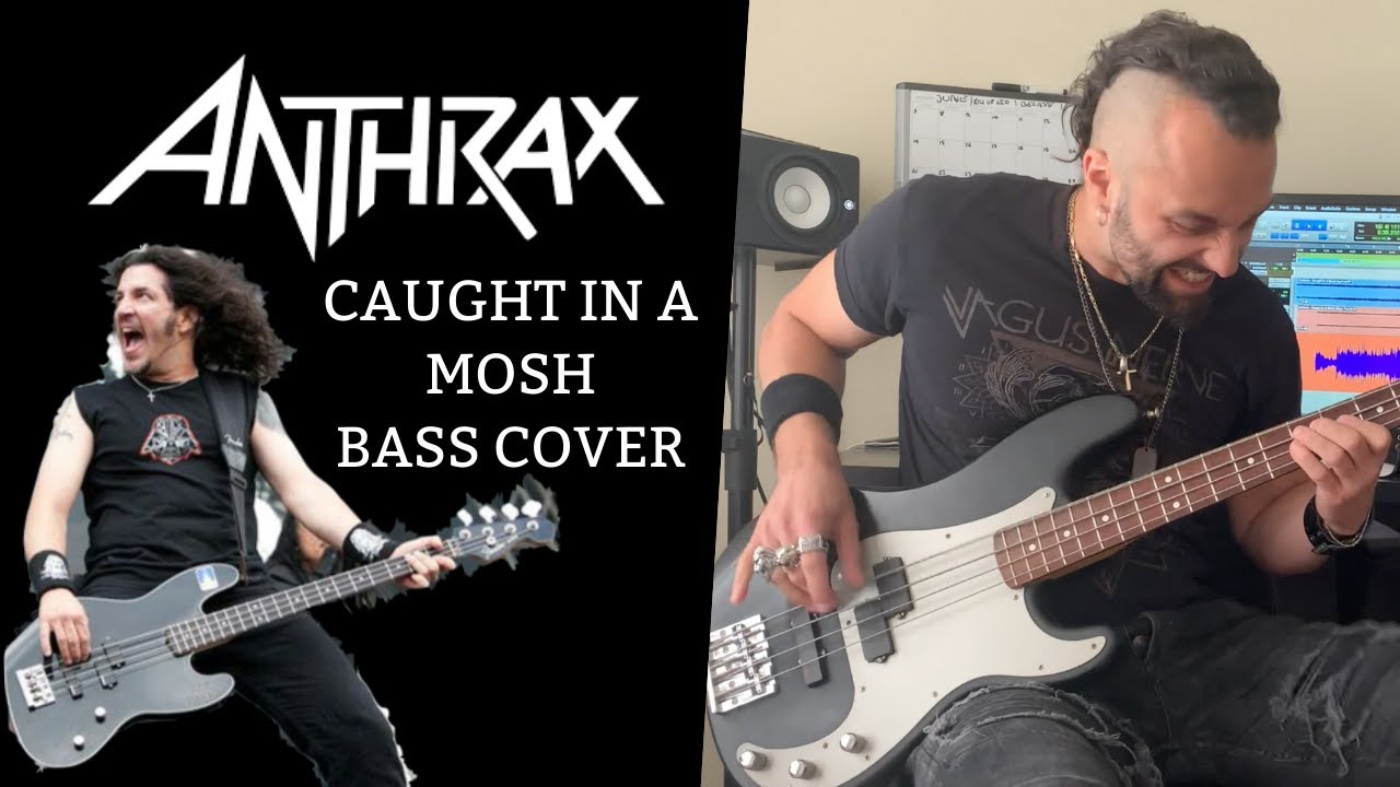 Anthrax | Caught In A Mosh | BASS COVER (2020)