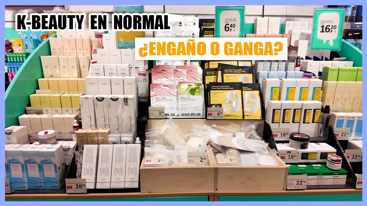 K-Beauty en NORMAL ¿ Sale a cuenta ? Comparativa REAL 💸| Tatiana Esteban