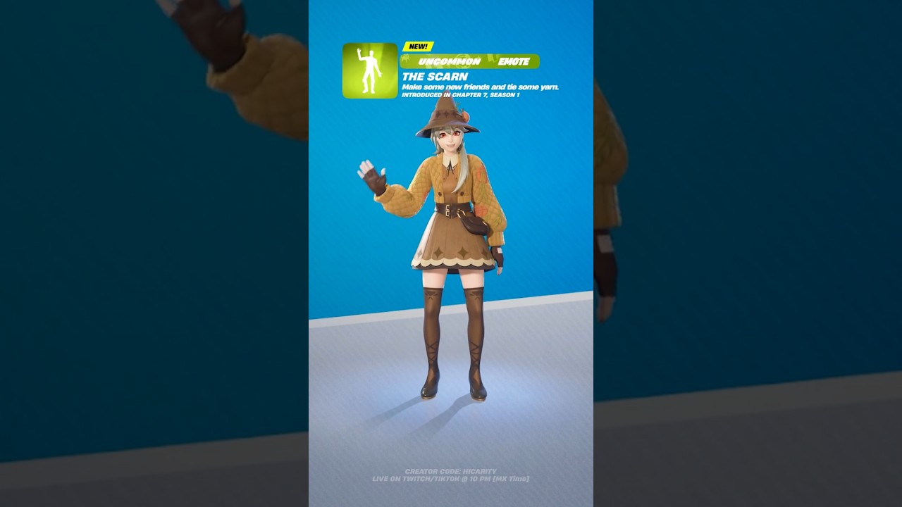 Эмоция [Шрам] от The Office в Fortnite